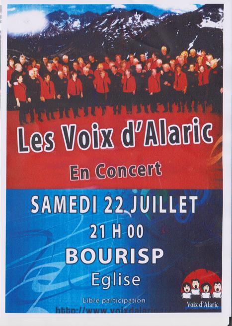 Concert du choeur mixte "Les Voix d'Alaric" à Bourisp le 22 juillet | Vallées d'Aure & Louron - Pyrénées | Scoop.it