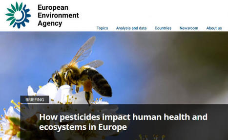 L'Agence européenne de l'Environnement alerte sur l'impact des pesticides en Europe sur la santé humaine et les écosystèmes | Toxique, soyons vigilant ! | Scoop.it