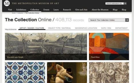Más de 400 mil imágenes gratis del Museo Metropolitano de Arte de Nueva York | TIC & Educación | Scoop.it