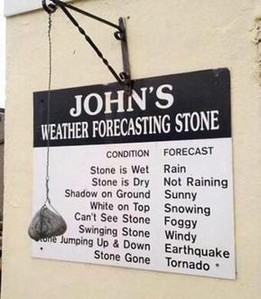 John's Weather Forecasting Stone | Scoop-it-Ajos para educar y orientar | Scoop.it