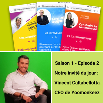 Episode 2 - Vincent Caltabellotta - Microlearning : Redonner l'envie d'apprendre by Formation 3.0 - Le Podcast • A podcast on | Formation Agile | Scoop.it