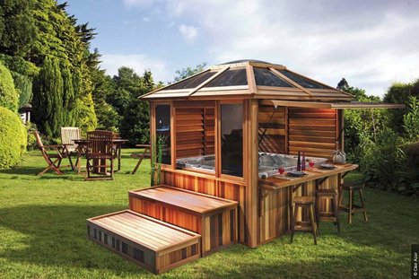 Les gazebos en bois, abris de jardin naturels | Build Green, pour un habitat écologique | Scoop.it