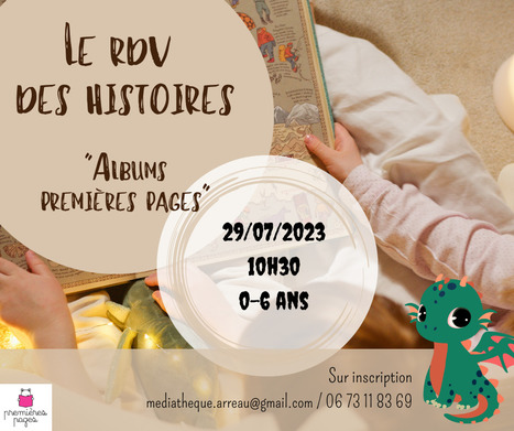 Le RDV des histoires à la médiathèque d'Arreau le 29 juillet | Vallées d'Aure & Louron - Pyrénées | Scoop.it