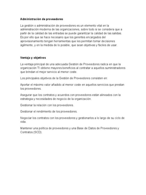 Administración de Proveedores Informacion | Calidad (comercial) | Economias | Free 30-day Trial | Comercio Exterior | Scoop.it