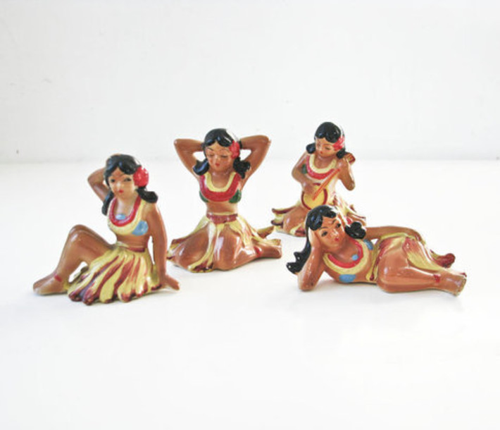 Vintage Hula Girls | Antiques & Vintage Collectibles | Scoop.it