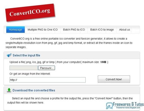 ConvertICO.org : une application en ligne pour convertir des images en icônes et vice-versa | Time to Learn | Scoop.it