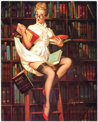 Gil Elvgren Vintage Pin Up Posters Gallery 20 | Rockabilly | Scoop.it