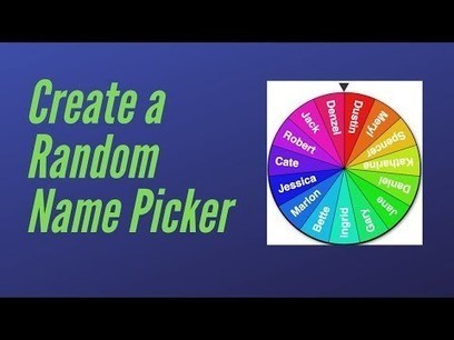 Three Neat Things You Can Do With Google Sheets including a random name picker using Google Sheets and Flippity via @rmbyrne | Education 2.0 & 3.0 | Scoop.it