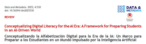 [PDF] Conceptualizing Digital Literacy for the AI era: A framework for preparing students in an AI-driven world | Edumorfosis.it | Scoop.it