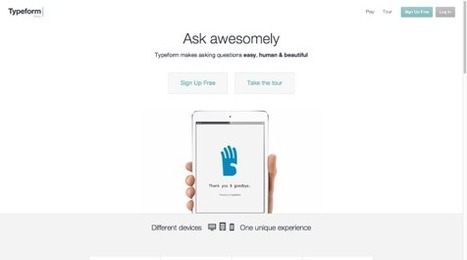 Typeform: Attractive forms for a better user experience | Latest Social Media News | Scoop.it
