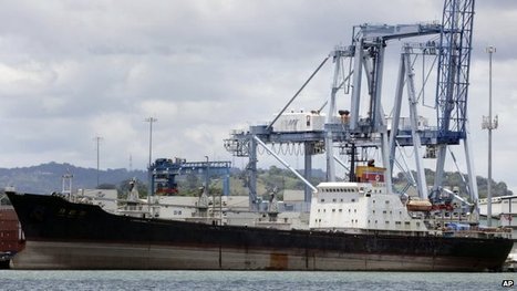 Une cargaison d'armes en provenance de Cuba découverte à Panama sur un cargo nord-coréen en violation de l'embargo des Nations Unies | Newsletter navale | Scoop.it