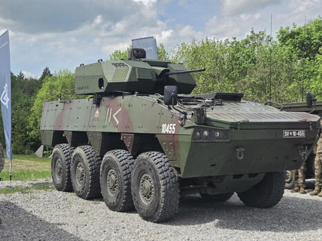 Slovenia arms Patria 8&times;8 vehicle with anti-drone turret | LAD & C-UAS | Scoop.it