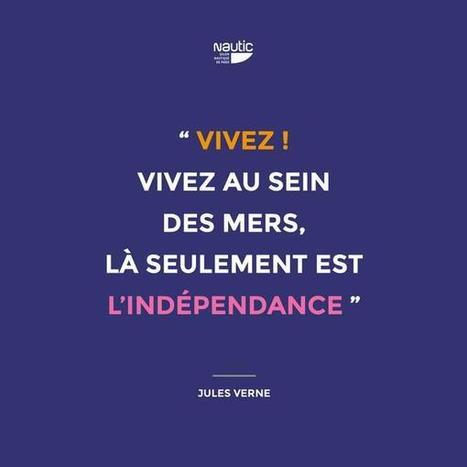 Quand Jules Verne fait la pub du Salon nautique de Paris | Jules Verne News | Scoop.it