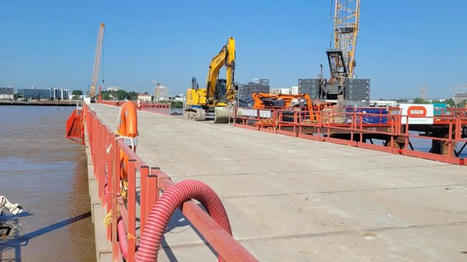 Reprise des travaux sur le pont Simone Veil : moins de bouchons et davantage de vélos attendus en 2024 | Les grands projets de la Gironde | Scoop.it