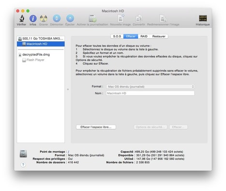 Comment formater et restaurer un Mac pour la revente | Geek in your face | Scoop.it