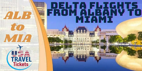 Escape the Cold: Delta Flights From Albany (ALB) To Miami (MIA) | USA Travel Tickets | Scoop.it