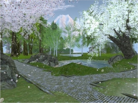 春の:::frog's garden::: - Second Life | Second Life Destinations | Scoop.it