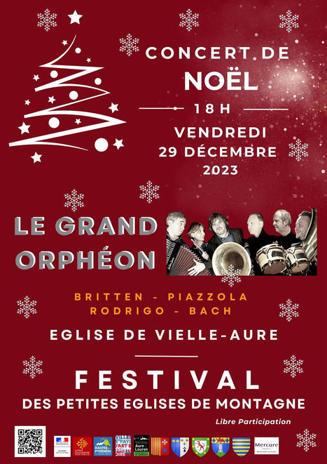 Concert de Noël du Festival des petites églises de Montagne le 29 décembre à Vielle-Aure | Vallées d'Aure & Louron - Pyrénées | Scoop.it
