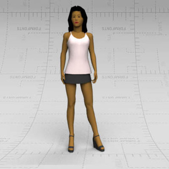 FormFonts Collection of Low-Poly 3D Figures | SketchUp | Scoop.it