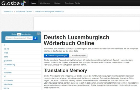 Deutsch-Luxemburgisch Wörterbuch, Glosbe | 21st Century Learning and Teaching | Scoop.it