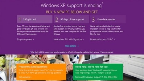 Microsoft paye les utilisateurs de Windows XP pour se mettre à jour | Geeks | Scoop.it