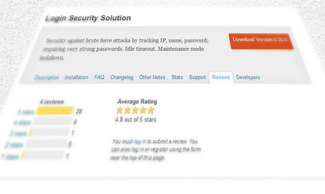 Las mejores herramientas (plugins) para proteger WordPress | Aplicaciones y Herramientas . Software de Dise&ntilde;o | Scoop.it