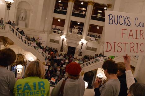 Redistricting Activists Flood PA State Capitol to Make Their Voices Heard | Newtown News of Interest | Scoop.it