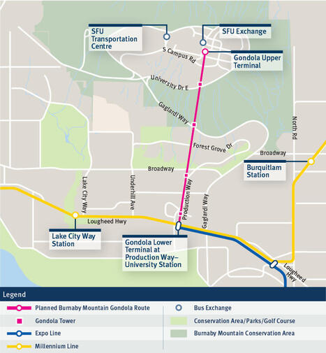 Burnaby Mountain Gondola | TransLink | Mobilité durable &Transports par câble : veille innovation transférabilité | Scoop.it