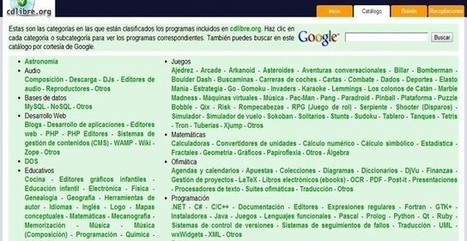 CdLibre, el catálogo de software libre repleto de aplicaciones | Educación Siglo XXI, Economía 4.0 | Scoop.it