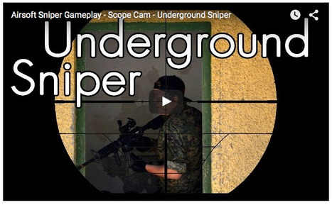 A Sniper UNDERGROUND? - The latest Viral Vid from NOVRITSCH - YouTube | Thumpy's 3D House of Airsoft™ @ Scoop.it | Scoop.it