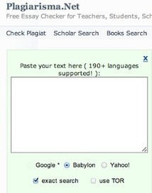 Top 8 Plagiarism Detector Tools for Teachers ~ Educational Technology and Mobile Learning | Educational Pedagogy | Scoop.it