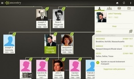 Ancestry : L'application pour créer son arbre généalogique | Time to Learn | Scoop.it