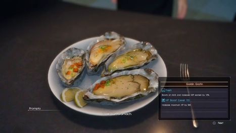 Final Fantasy XV : pourquoi la nourriture est-elle si réaliste ? | #Food - Lorsque la #food se marie au #digital | Scoop.it