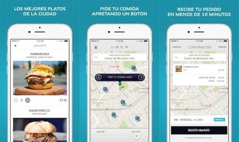 #Uber se lance dans la livraison de repas &agrave; domicile avec UberEATS ! | Community and Social Media Management | Scoop.it