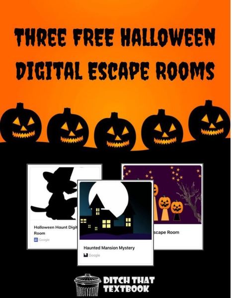 Free Digital Escape Rooms - Halloween | iGeneration - 21st Century Education (Pedagogy & Digital Innovation) | Scoop.it