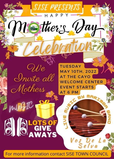 Cayo Mother's Day Celebration | Cayo Scoop!  The Ecology of Cayo Culture | Scoop.it