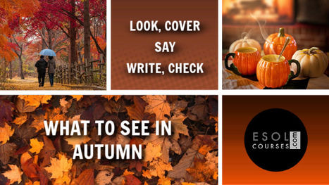 Things to See in Autumn - Look, Say, Cover, Write, Check | English Word Power | Scoop.it