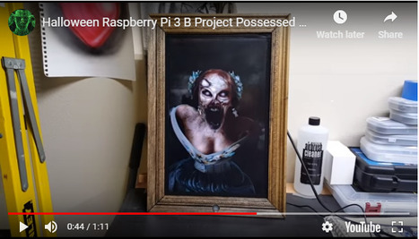 #Halloween: Possessed Portrait | #RaspberryPI #Coding #Maker #MakerED #MakerSpaces | 21st Century Learning and Teaching | Scoop.it