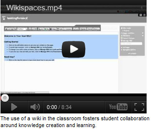 Wikis Let Students Actively Contribute to Their Learning | Eclectic Technology | Scoop.it