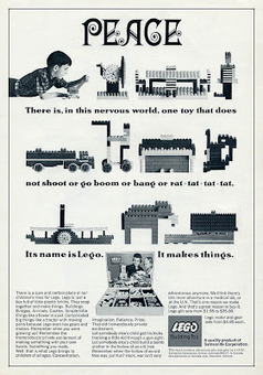 copyranter: Amazing 1960s Lego anti-war ad. | A Marketing Mix | Scoop.it