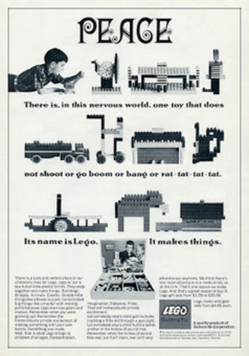 copyranter: Amazing 1960s Lego anti-war ad. | Antiques & Vintage Collectibles | Scoop.it