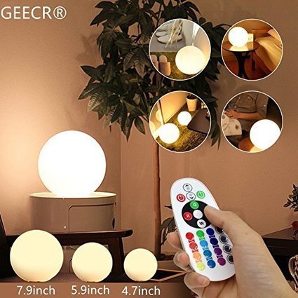 Portable Led Lamp Geecr Light 5.9" Decorative Lamps, Ba... | 1001 Creative ideas ! | Scoop.it