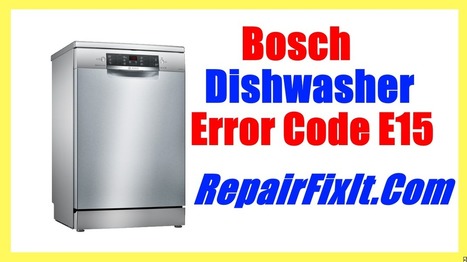 bosch dishwasher e14
