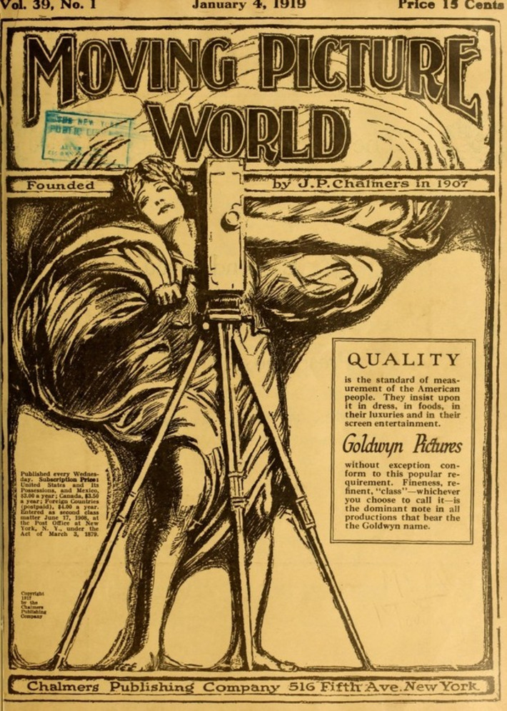 Media History Digital Library - The Complete Moving Picture World, 1907-1919 | Kiosque du monde : Amériques | Scoop.it
