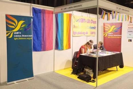 Photo of the Day / @LGBTLD: Come and see the very colourful LGBT+ Liberal Democrats display | PinkieB.com | LGBTQ+ Life | Scoop.it