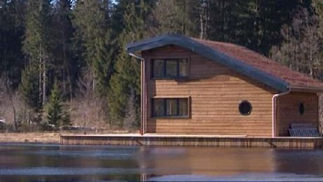 Vosges : maison bois flottante, quand un rêve devient réalité... (+ vidéo) | Build Green, pour un habitat écologique | Scoop.it