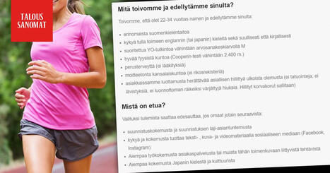 Matkanj&auml;rjest&auml;j&auml;n rekryilmoitus h&auml;mm&auml;stytt&auml;&auml; &ndash; nuori nainen, kova tulos Cooperissa, erinomainen suomentaito, ei palkkaa, 600 euron omavastuu | A1Uutiset | Scoop.it