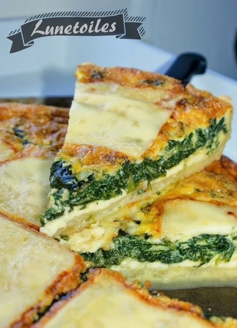 Quiche aux épinards et au fromage a raclette | recettes du ramadan  وصفات رمضان أطباق رمضان مطبخ رمضان | Scoop.it