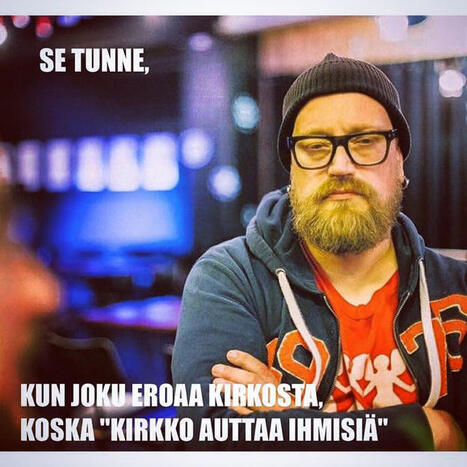 Eka huomiota saanut meemi. Kuva: Mika Nuorva, Teksti: Satu Huttunen. | A1Uutiset | Scoop.it