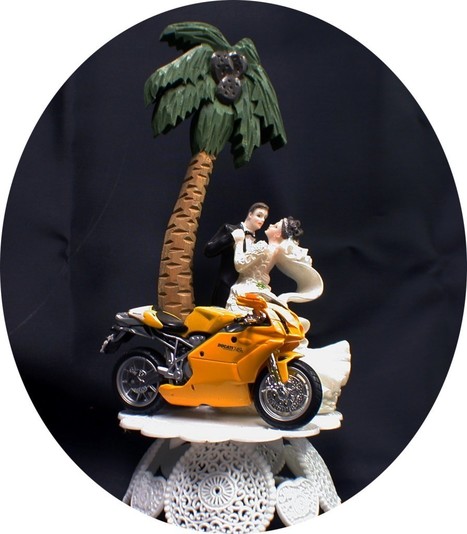Yellow Ducati Diecast  Wedding Cake Topper |  Lacey's | Ductalk: What's Up In The World Of Ducati | Scoop.it